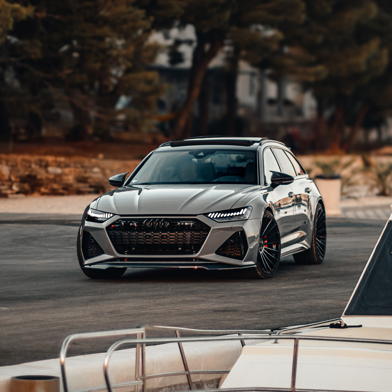 Frontansicht des Audi RS6 C8 