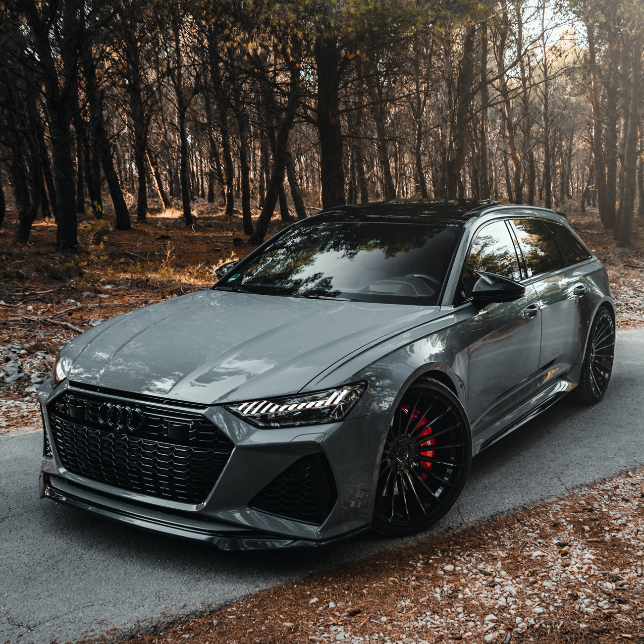 Frontansicht des Audi RS6 C8